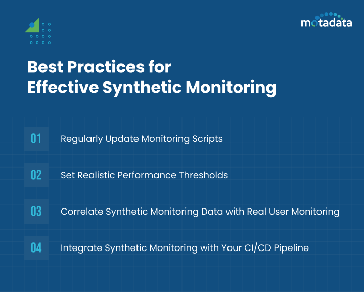 Best Practices for Effective Synthetic Monitoring 