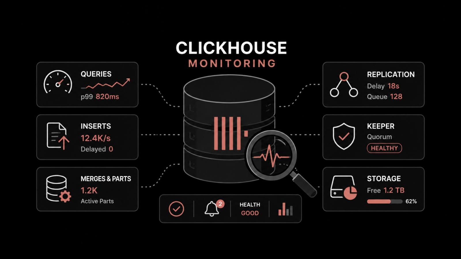 A Practical ClickHouse Monitoring Guide Built Around Failure Modes