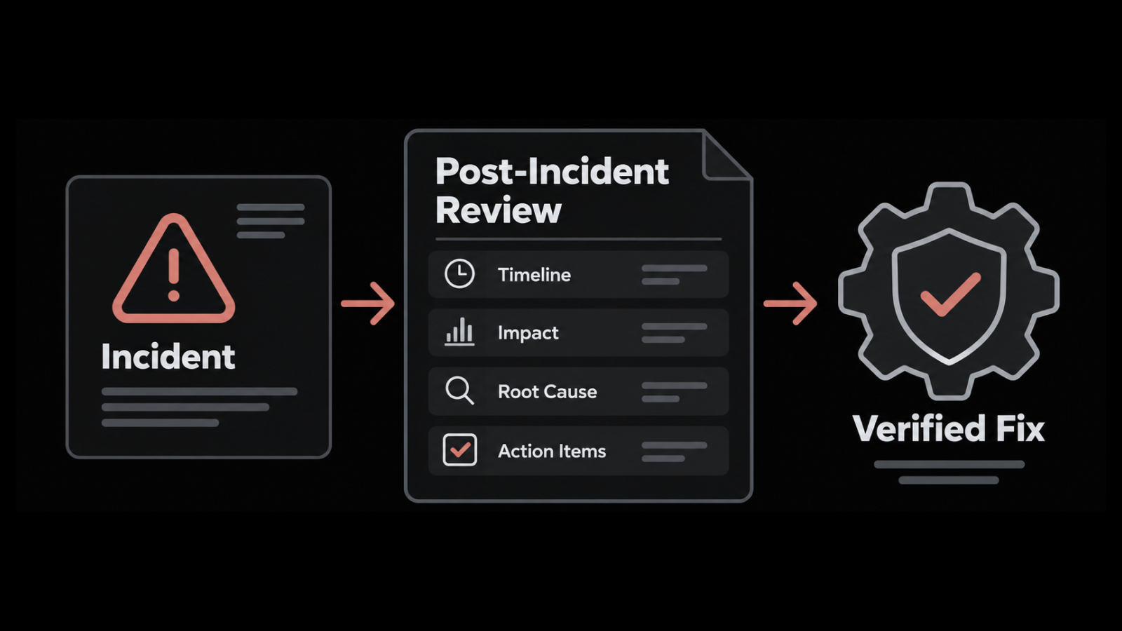 How to Run a Post-Incident Review That Prevents Repeat Outages