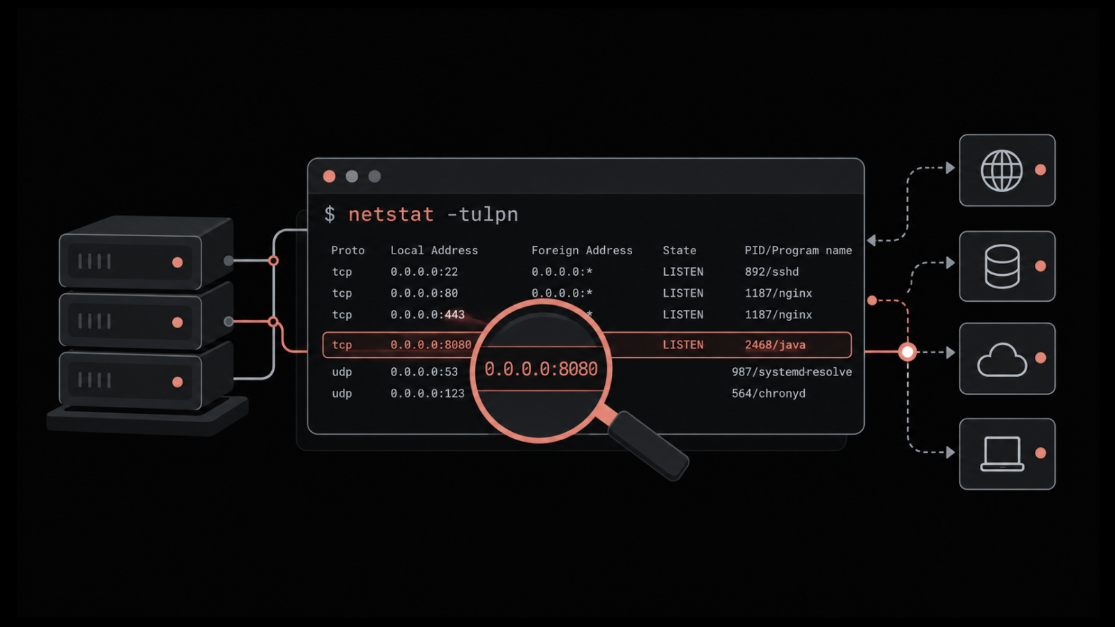 How to Use the Netstat Command to Find Open Ports and Fix Issues Faster