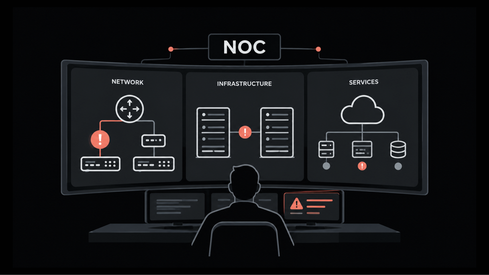 NOC Monitoring: What a Network Operations Center Tracks and How
