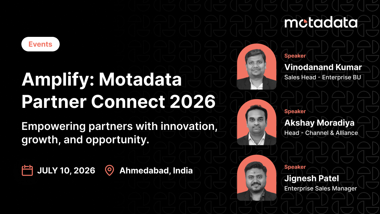 Amplify: Motadata Partner Connect Ahmedabad
