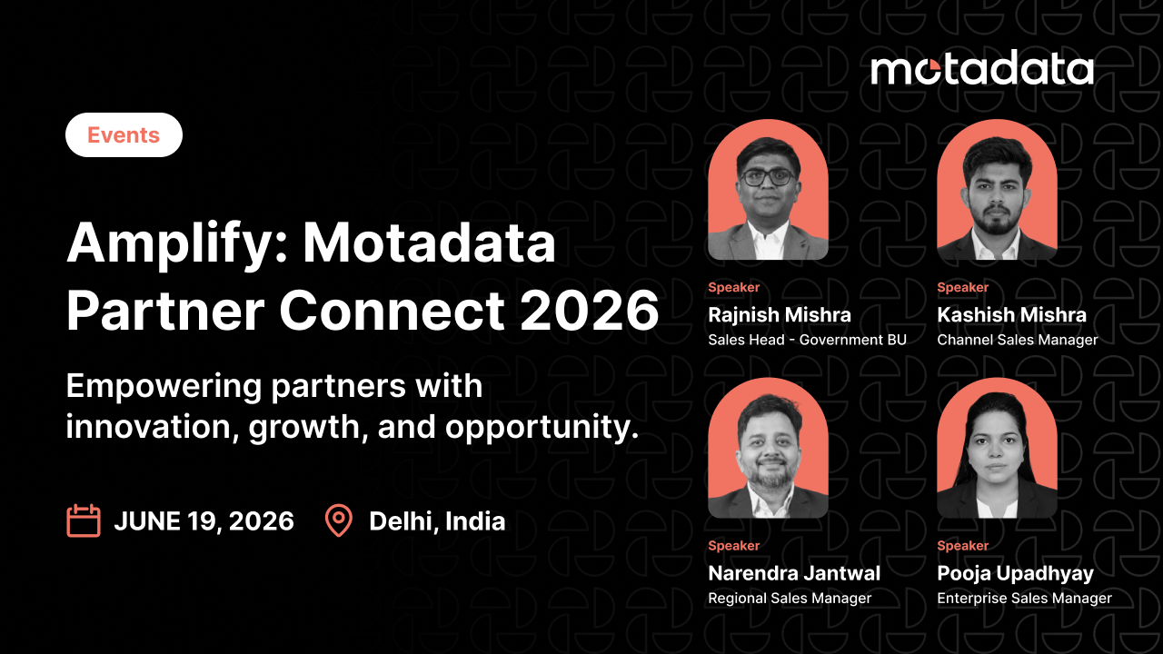 Amplify: Motadata Partner Connect Delhi