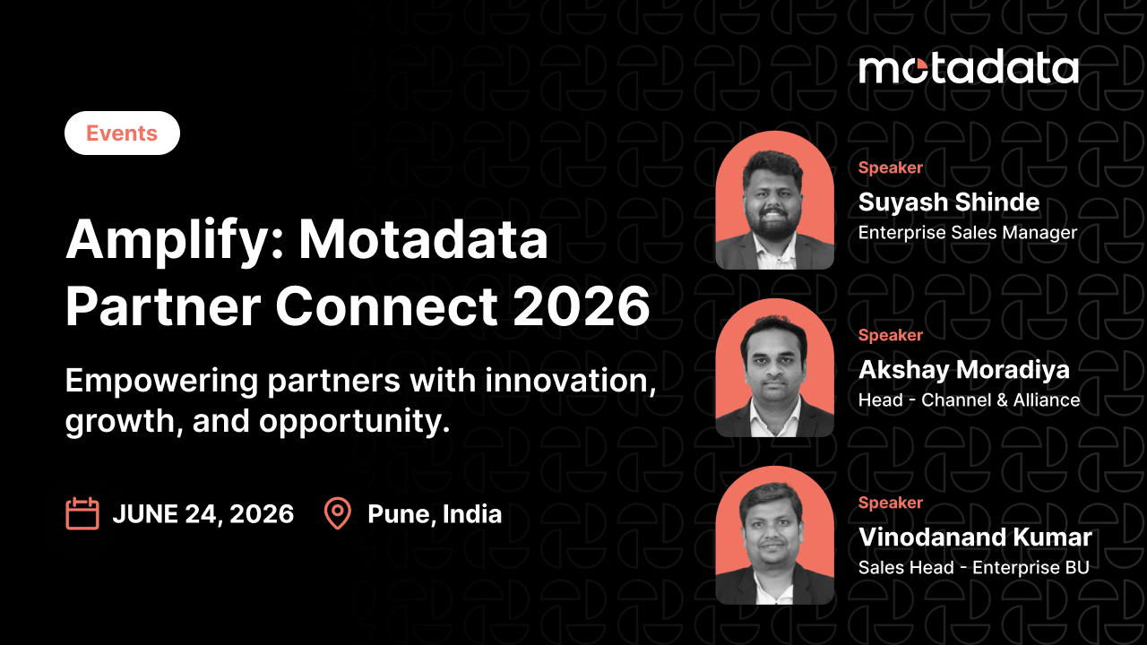 Amplify: Motadata Partner Connect Pune