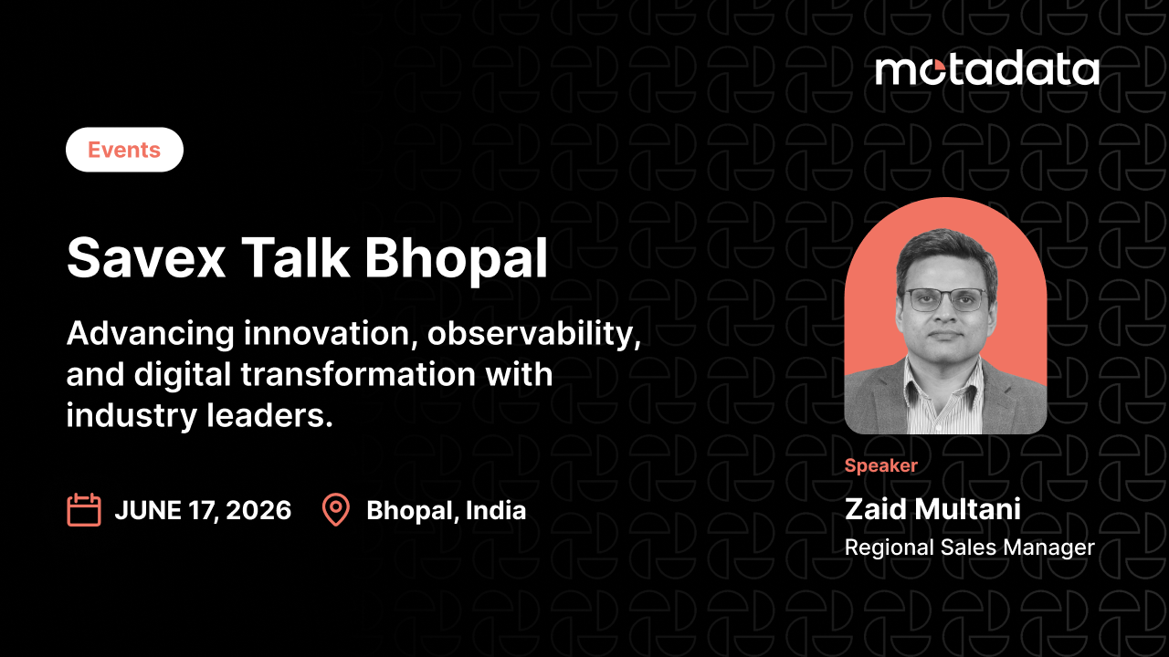 Savex Talk in Bhopal: Building Unified and Intelligent IT Operations