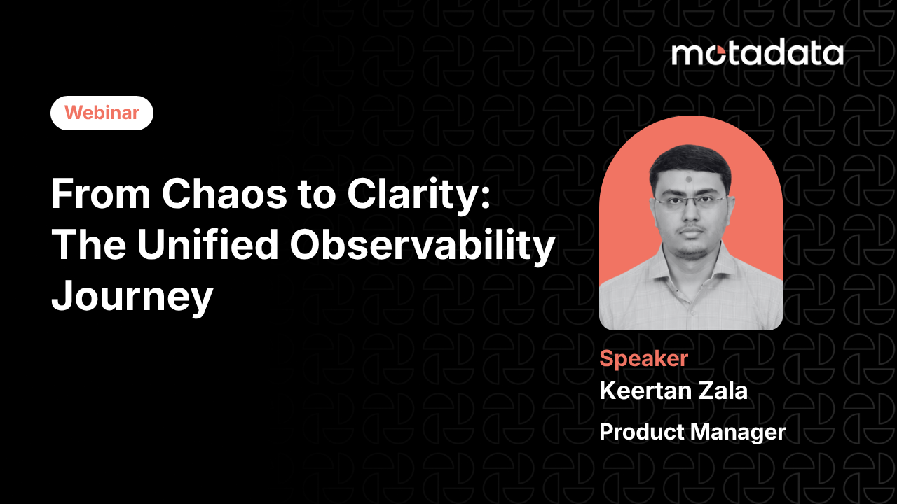 From Chaos to Clarity: The Unified Observability Journey