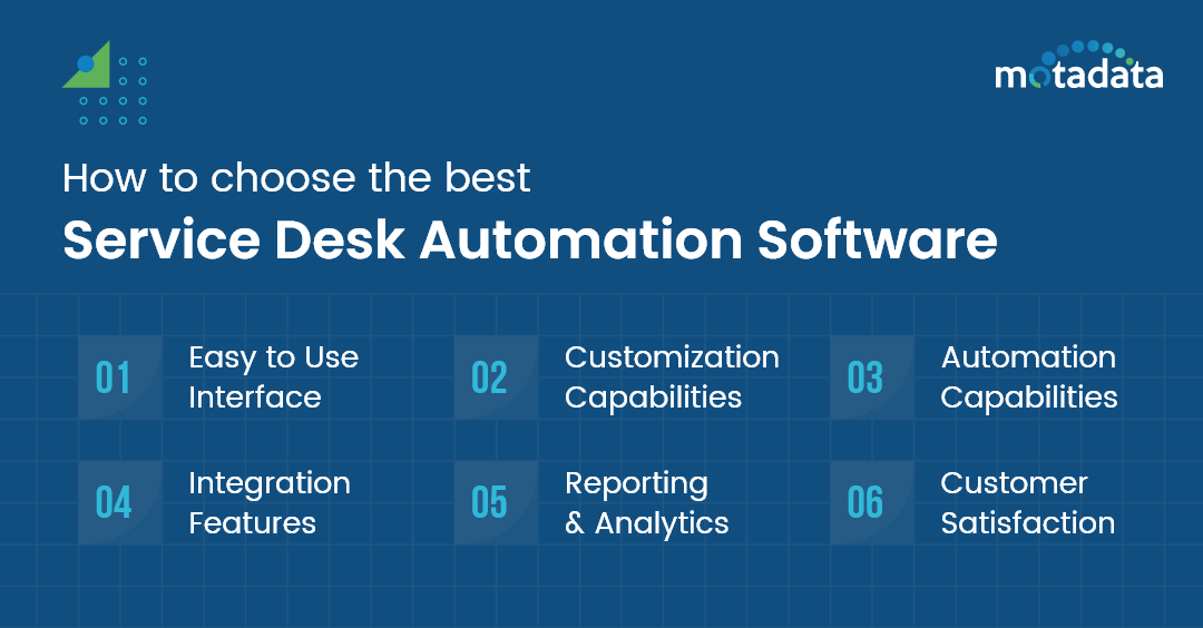 How to choose the best Service Desk Automation software