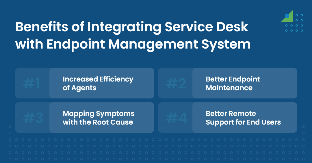  Benefits of Integrating Service Desk with Endpoint Management System