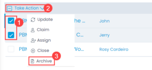 Archiving Multiple Problems