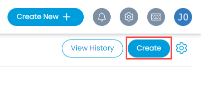 Create Report button