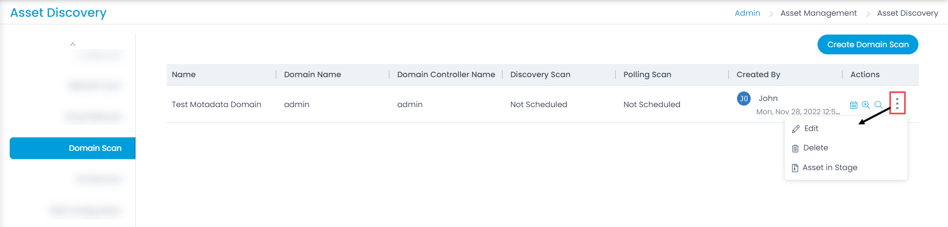 Domain Scan