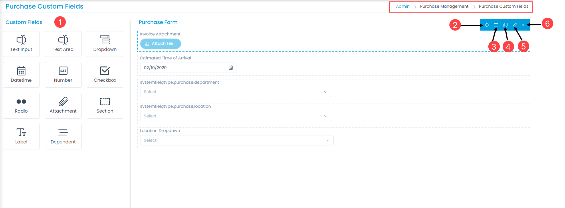 Purchase Form