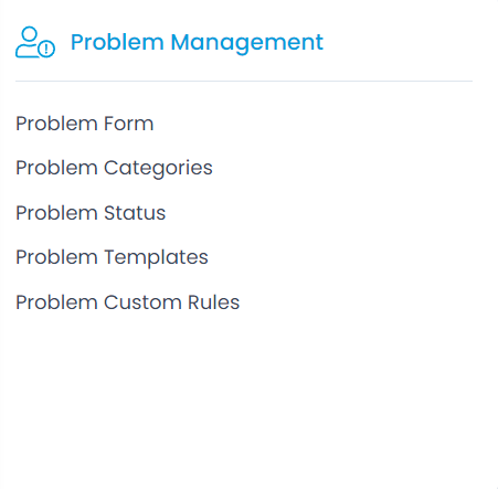 Problem Management Options