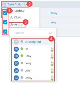 Selecting and Assigning Releases