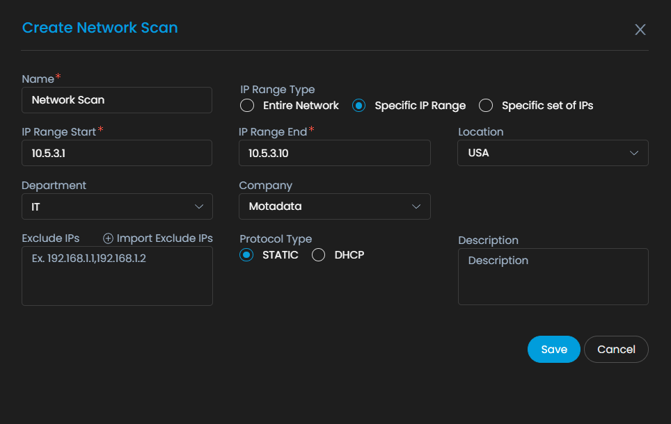 Network Scan