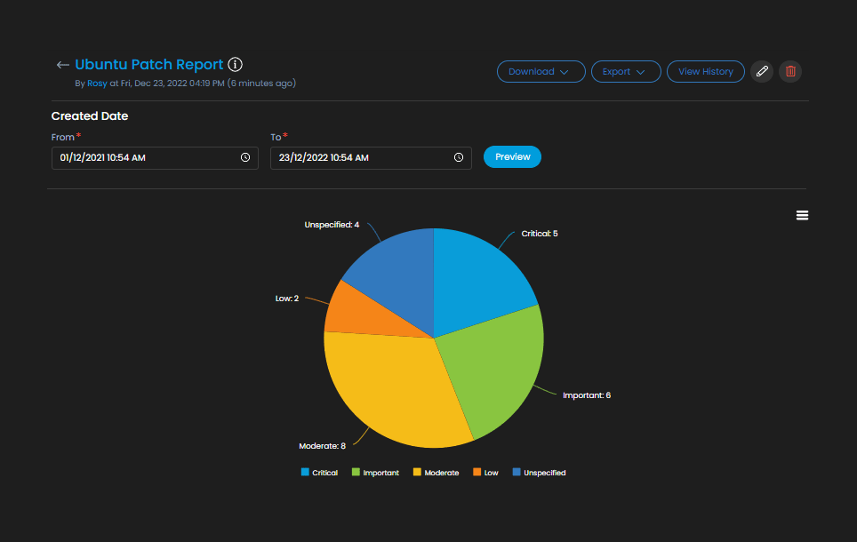 Built-in Reports